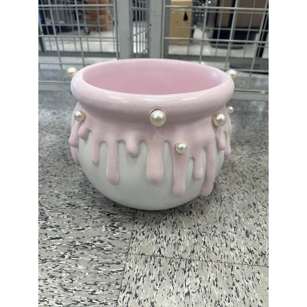 Viral PINK DRIP & PEARLS Halloween Witch’s CAULDRON